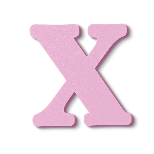 Block Font - Individual Letters