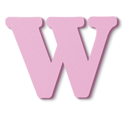 Block Font - Individual Letters