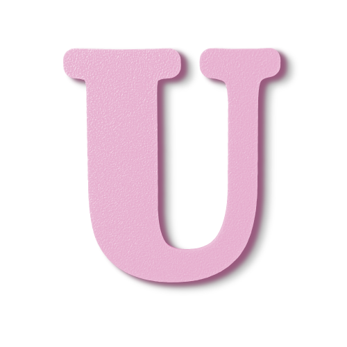 Block Font - Individual Letters