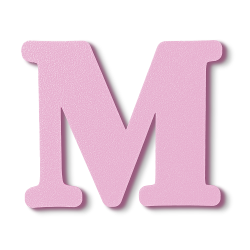 Block Font - Individual Letters