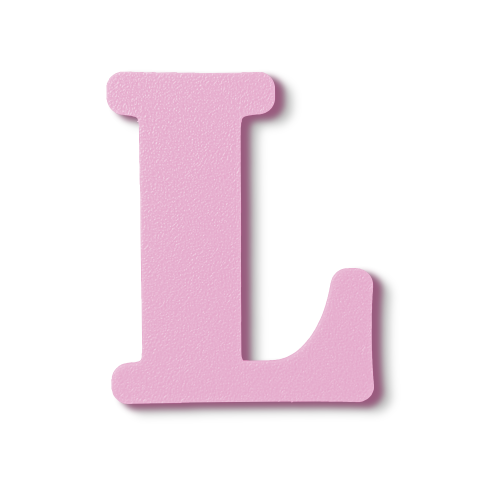 Block Font - Individual Letters