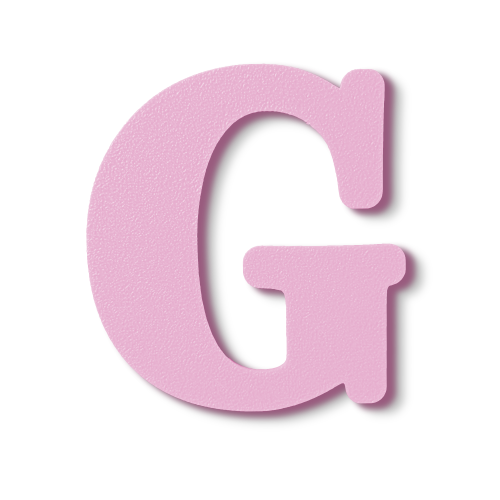 Block Font - Individual Letters