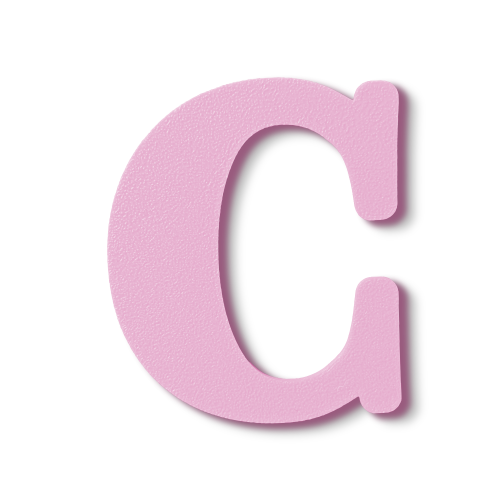 Block Font - Individual Letters