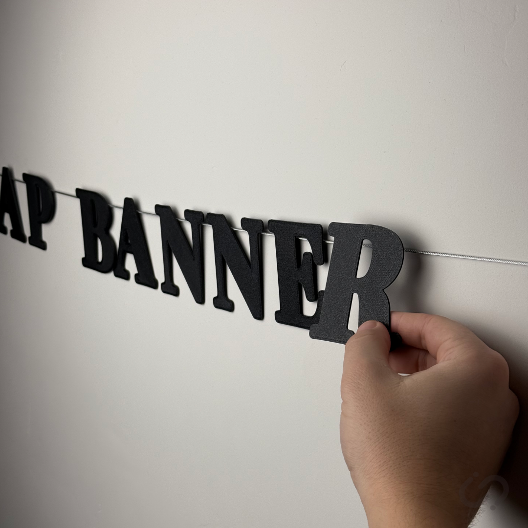 Block Font - 50 Pack