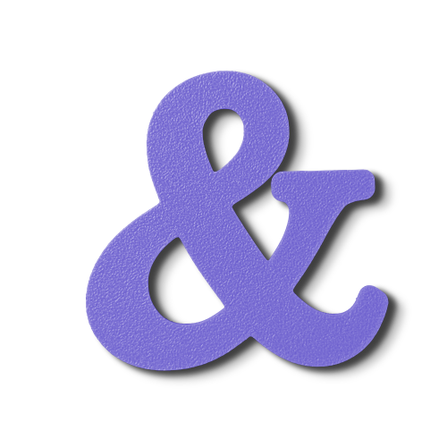 Block Font - Individual Special Characters