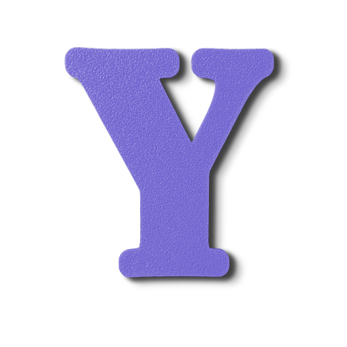 Block Font - Individual Letters