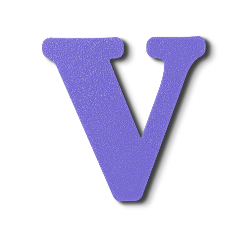 Block Font - Individual Letters