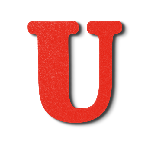 Block Font - Individual Letters