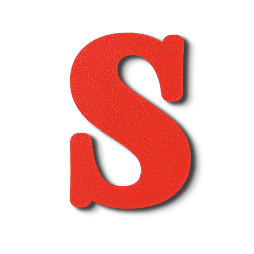 Block Font - Individual Letters