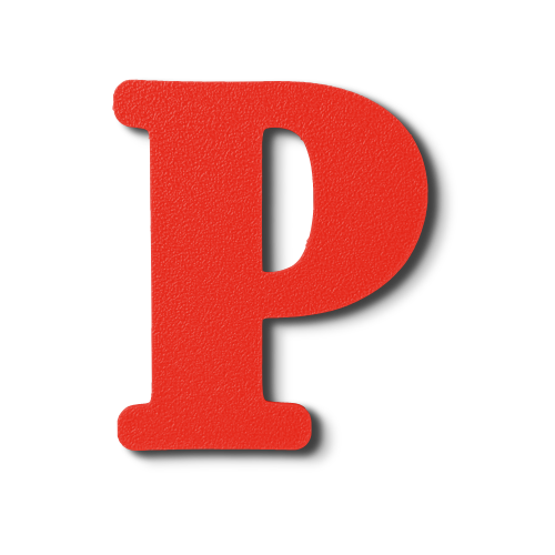 Block Font - Individual Letters