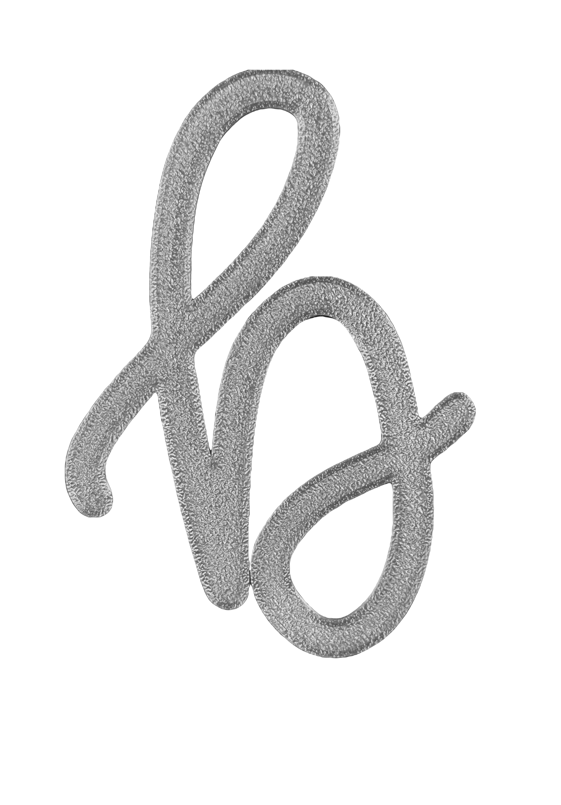 Individual Letters - Cursive Font