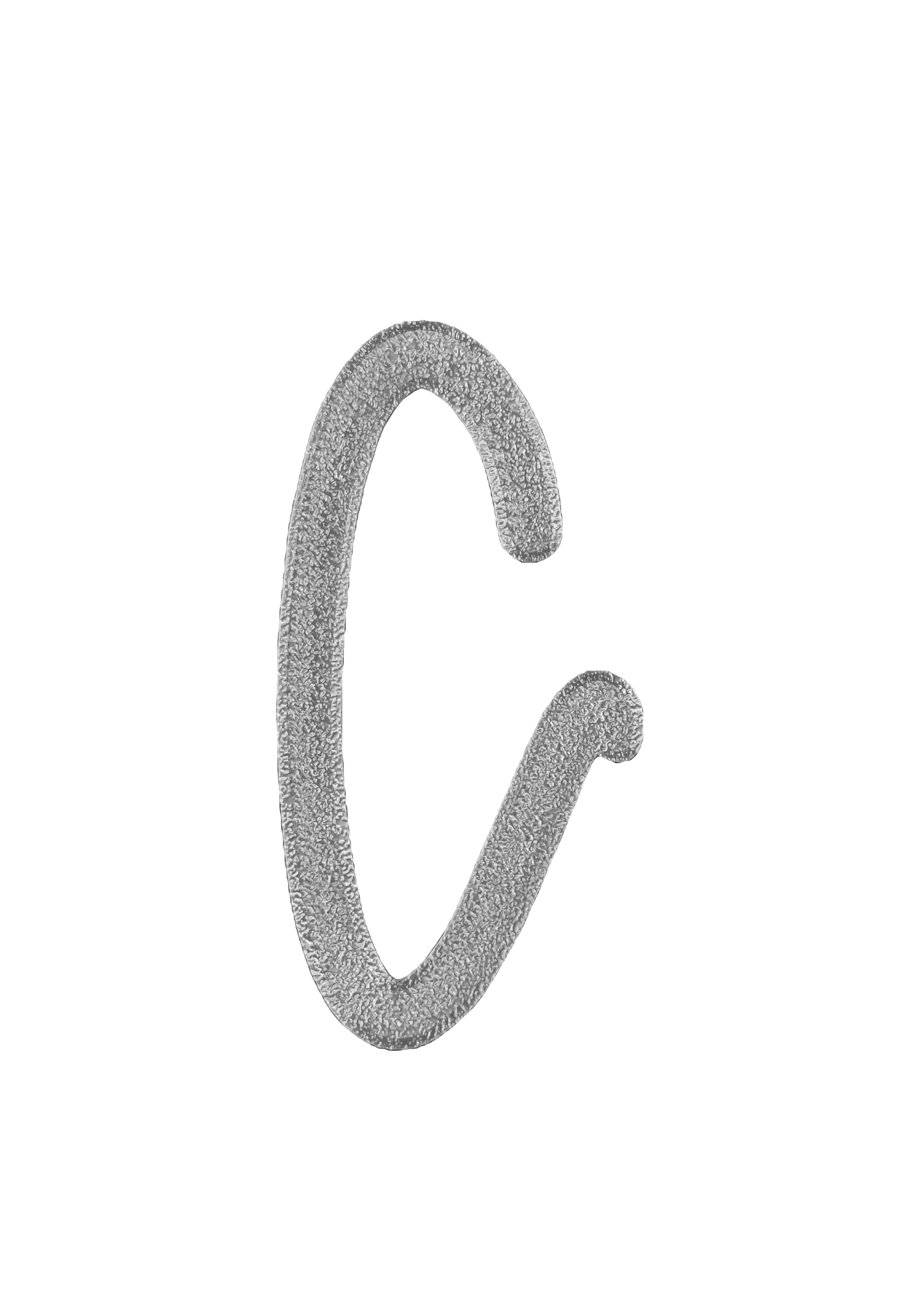 Individual Letters - Cursive Font