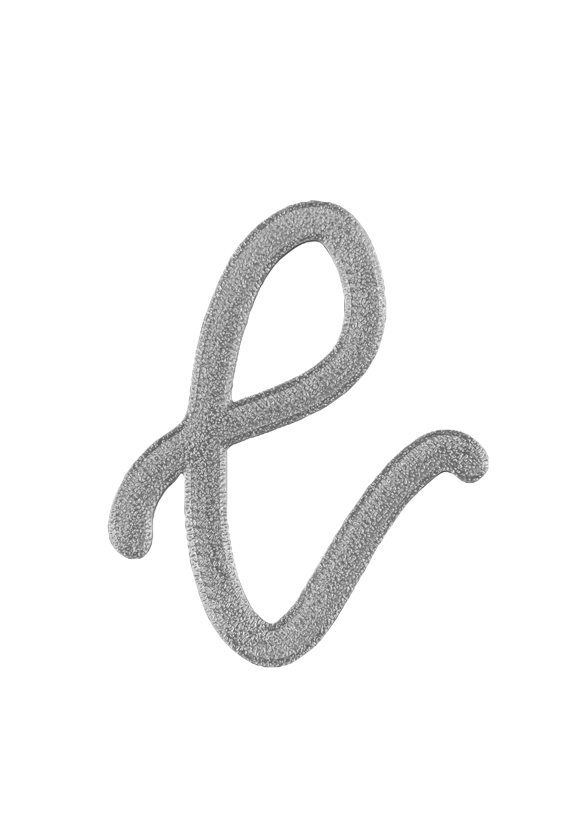 Individual Letters - Cursive Font