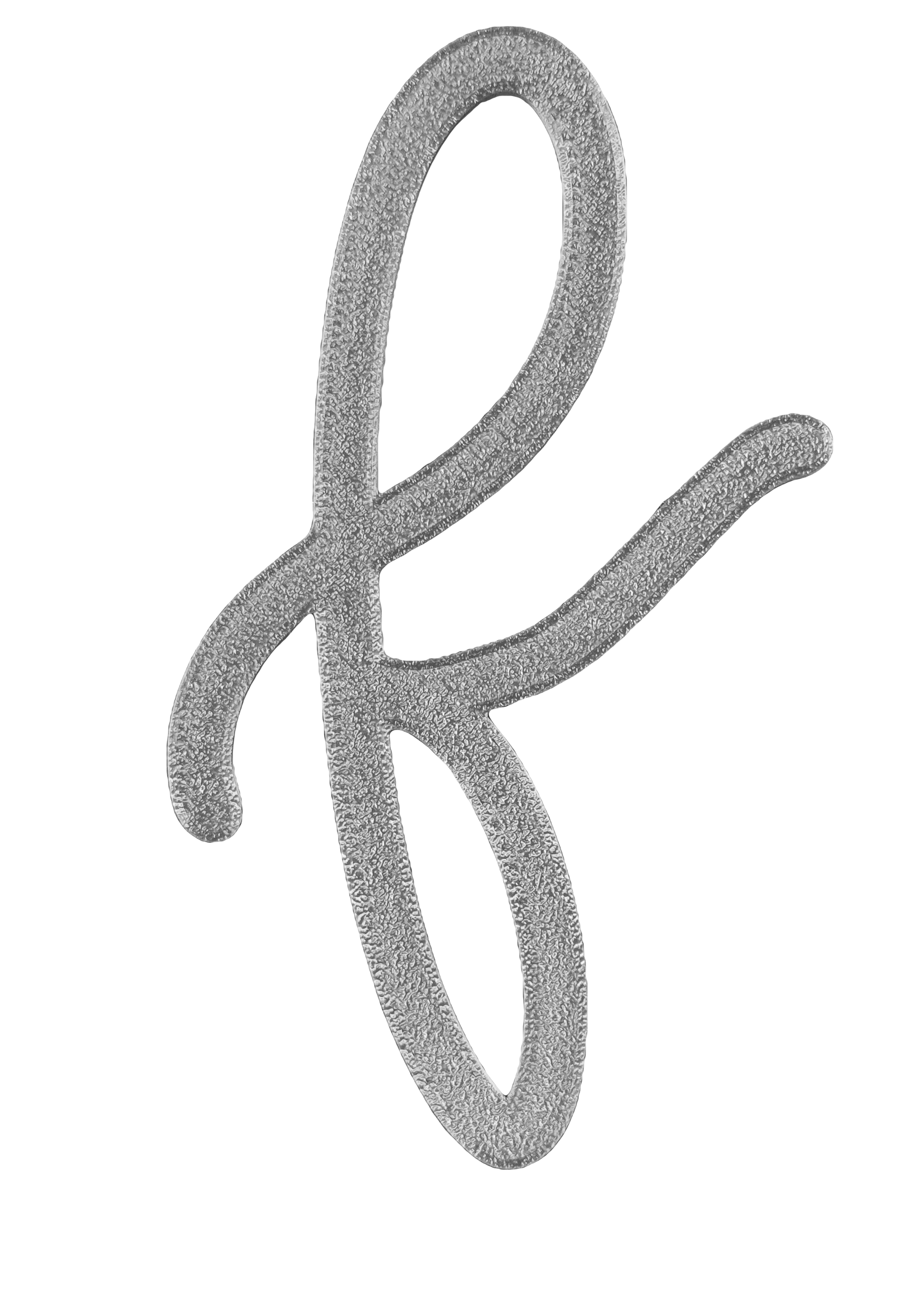 Individual Letters - Cursive Font