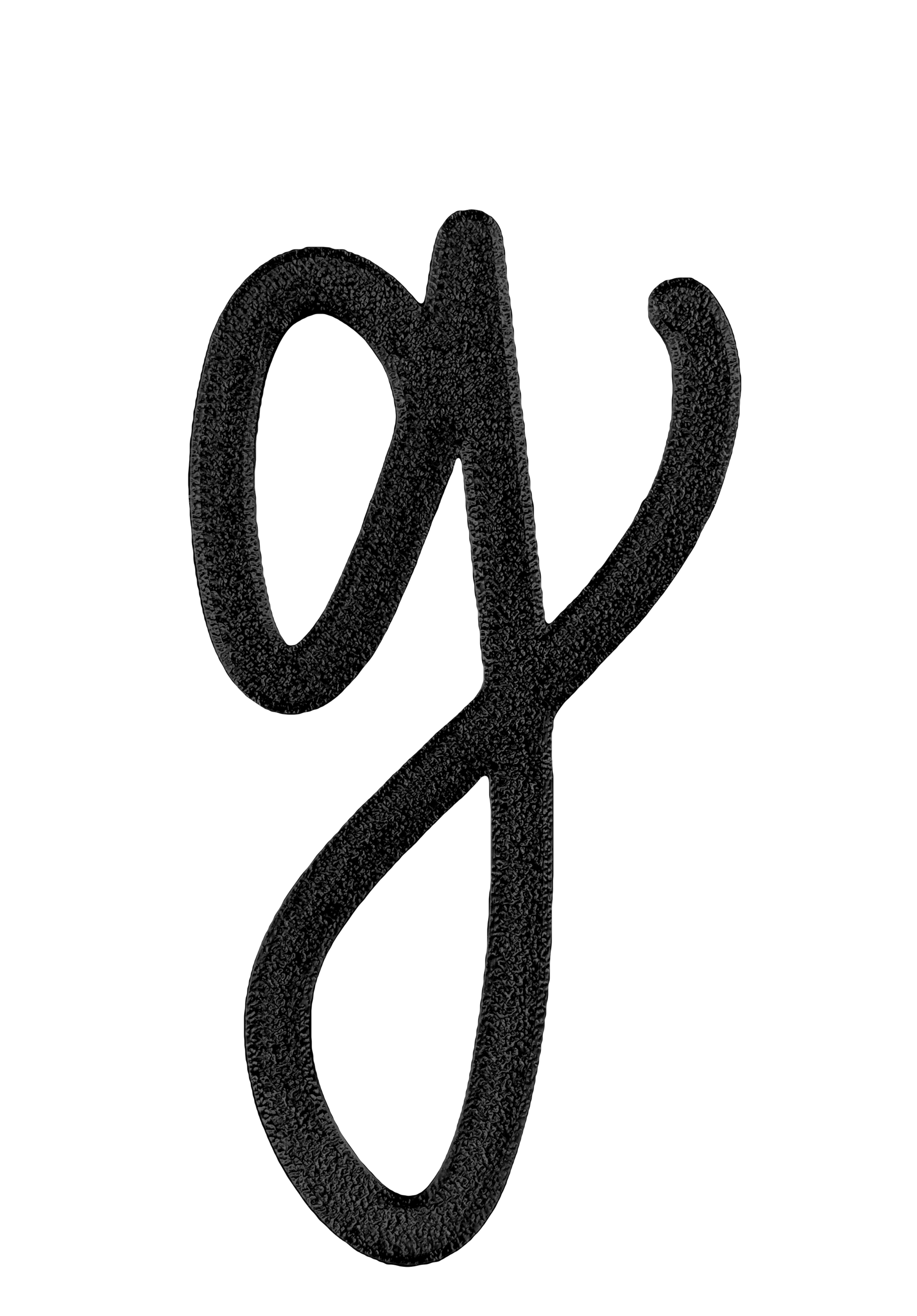 Individual Letters - Cursive Font