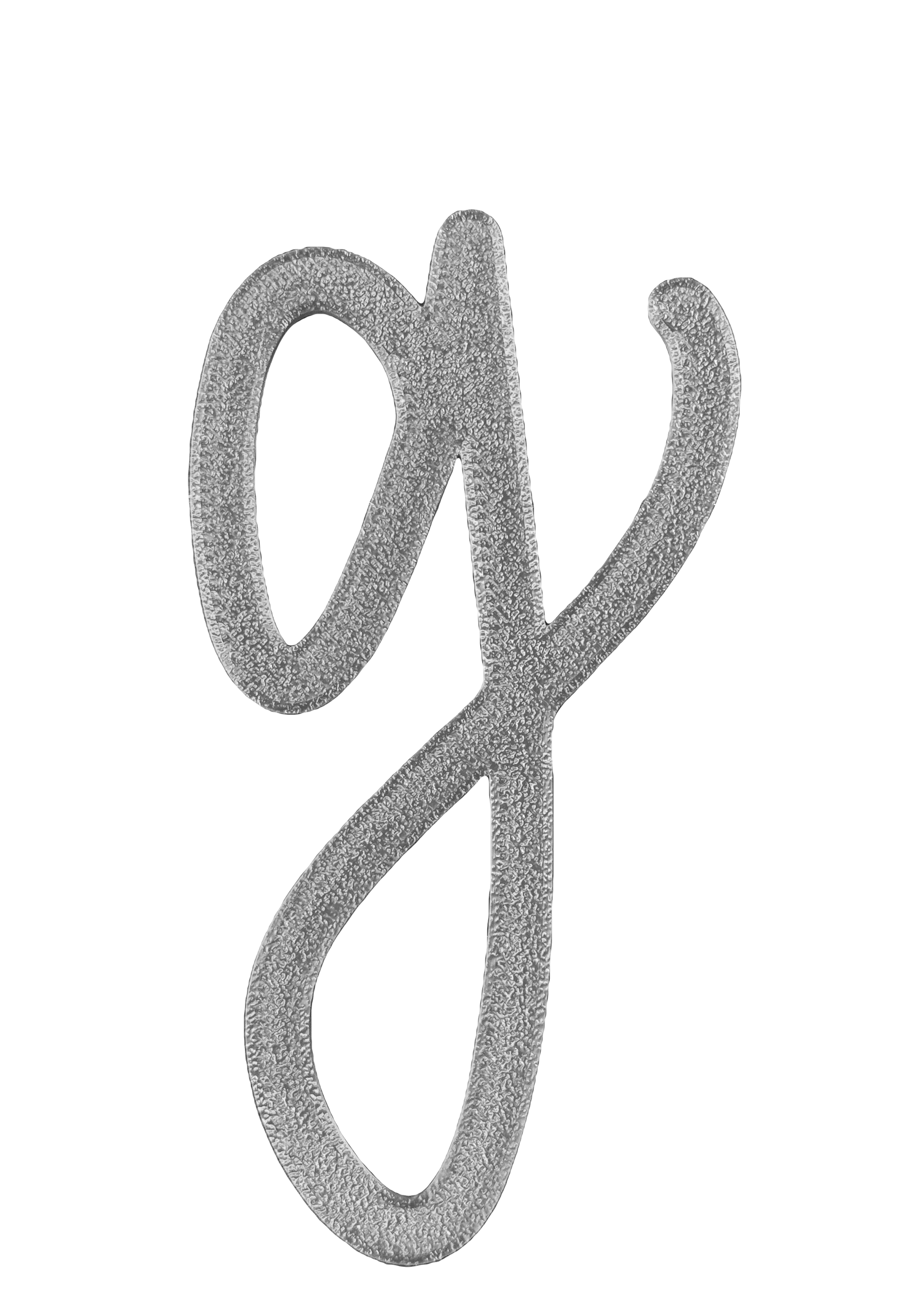 Individual Letters - Cursive Font
