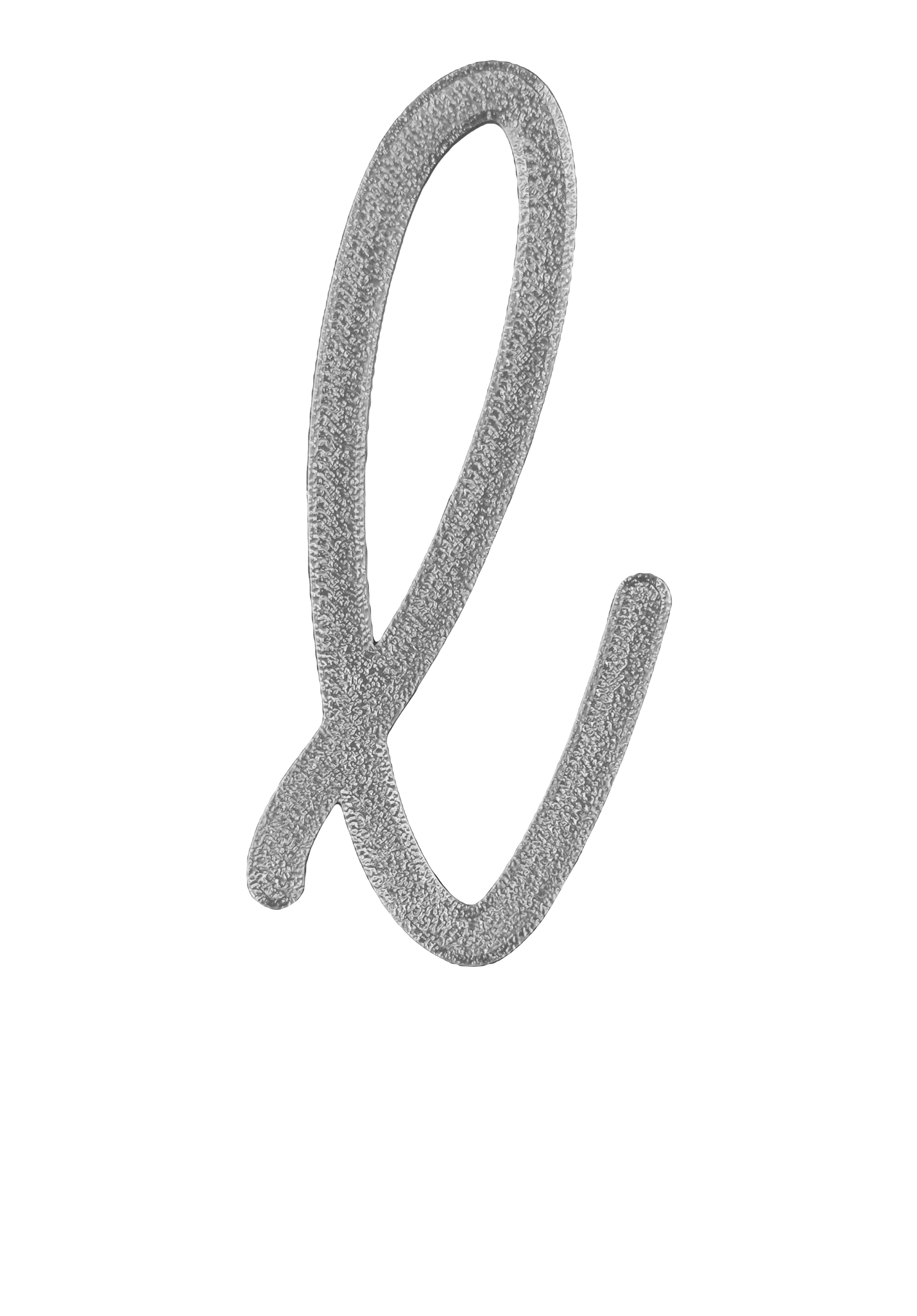 Individual Letters - Cursive Font