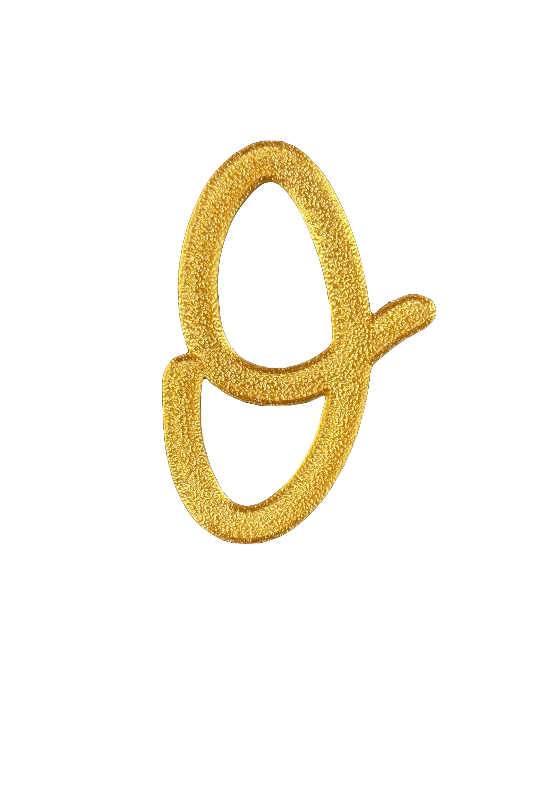 Individual Letters - Cursive Font