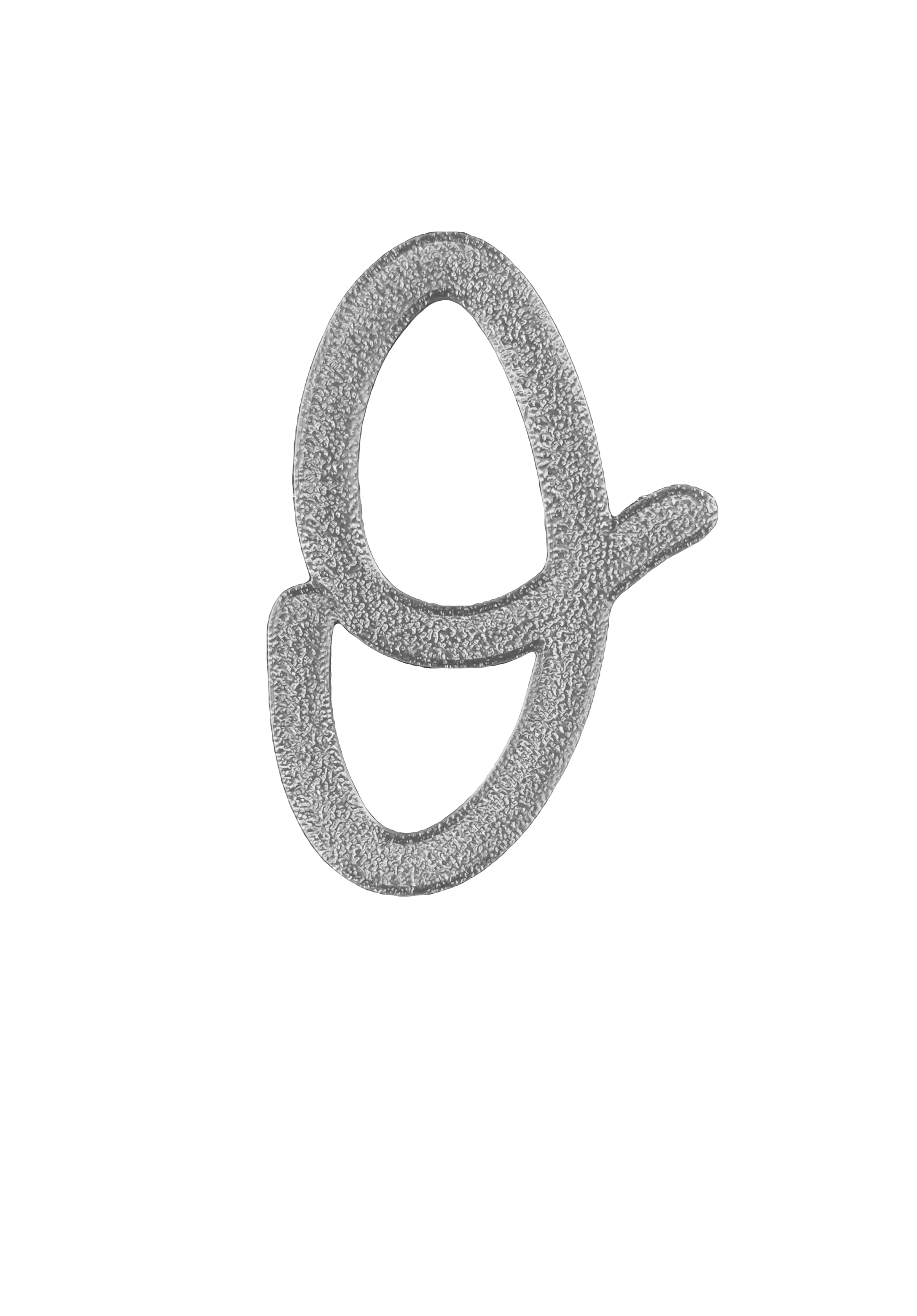 Individual Letters - Cursive Font