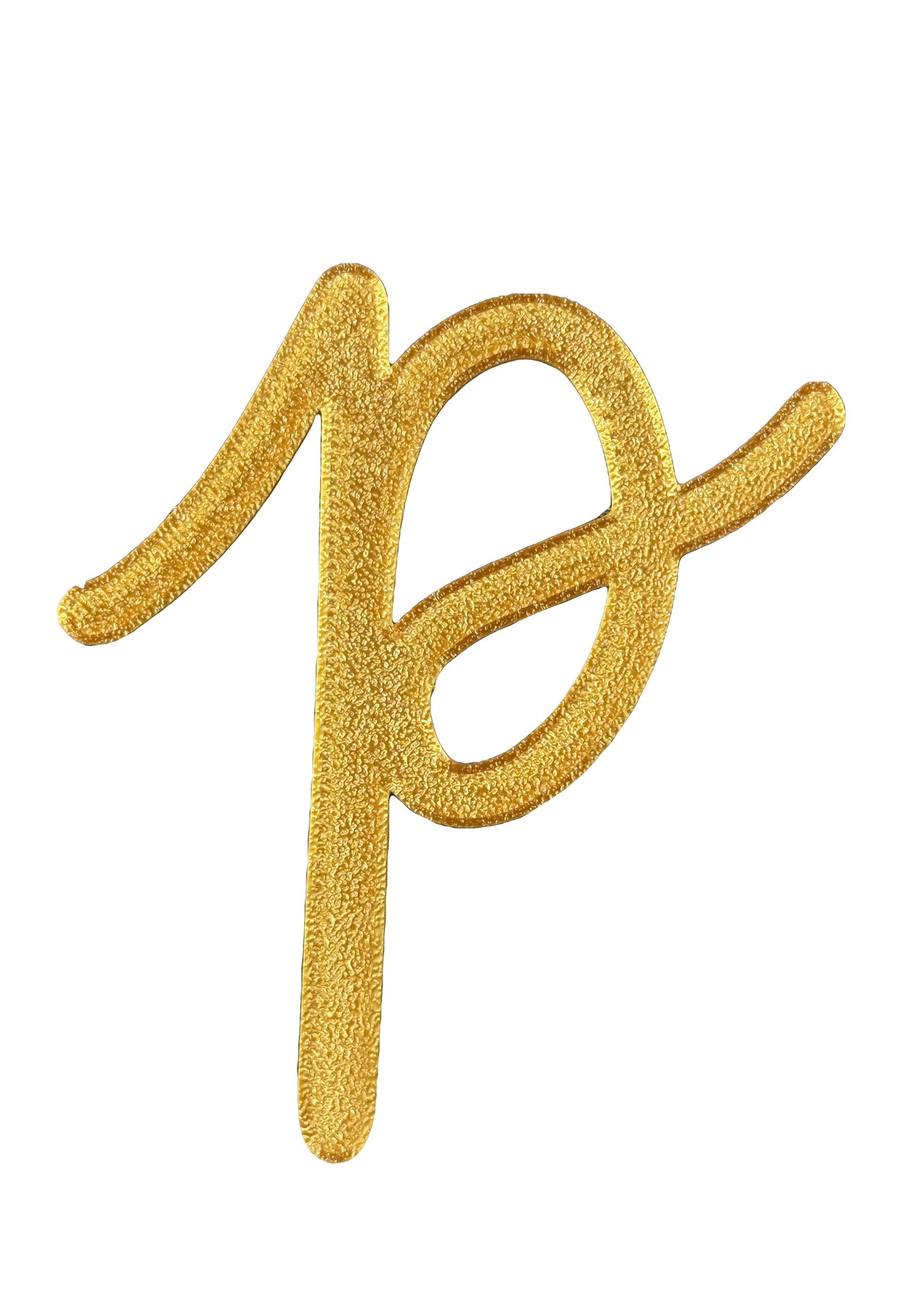 Individual Letters - Cursive Font