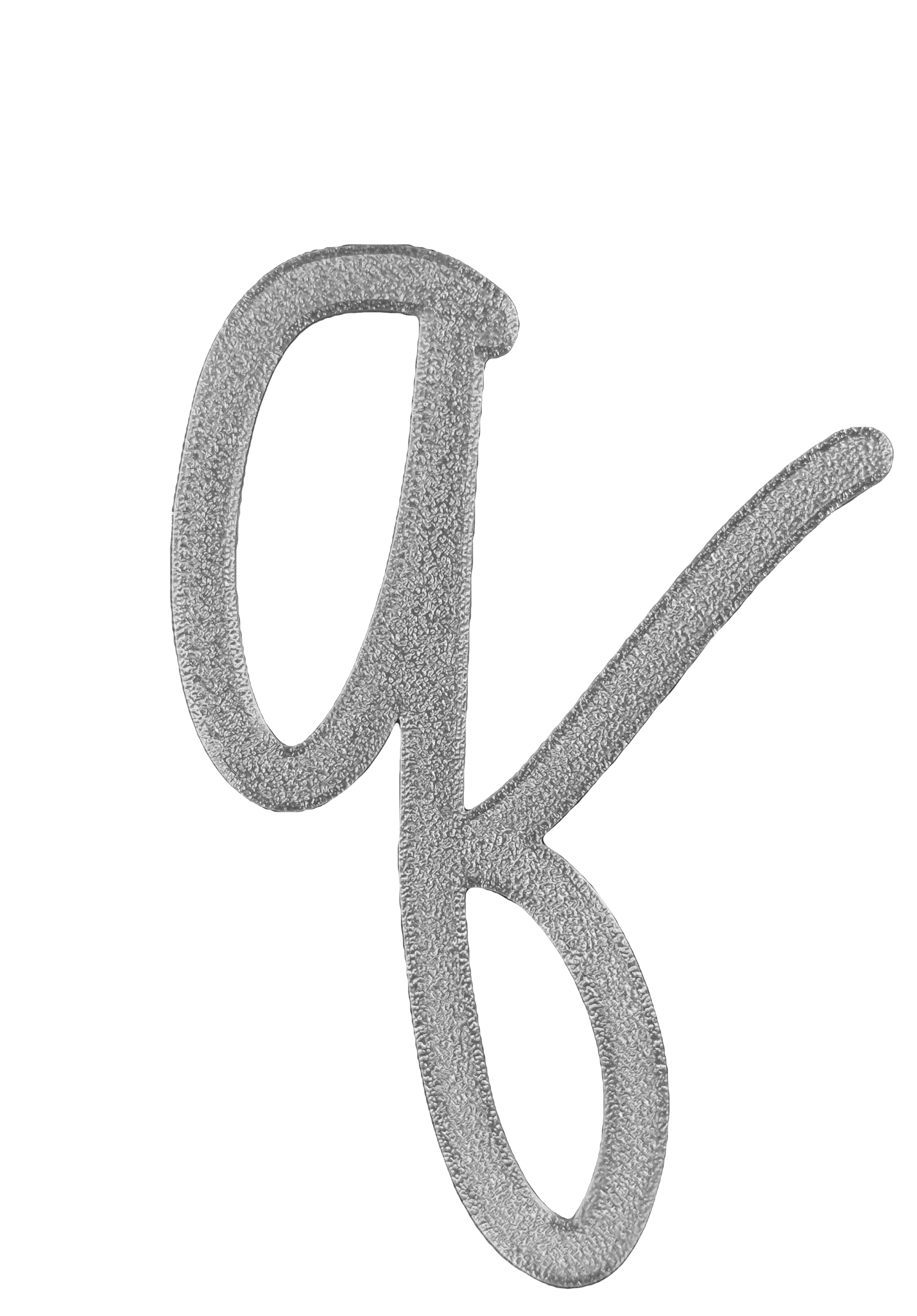 Individual Letters - Cursive Font