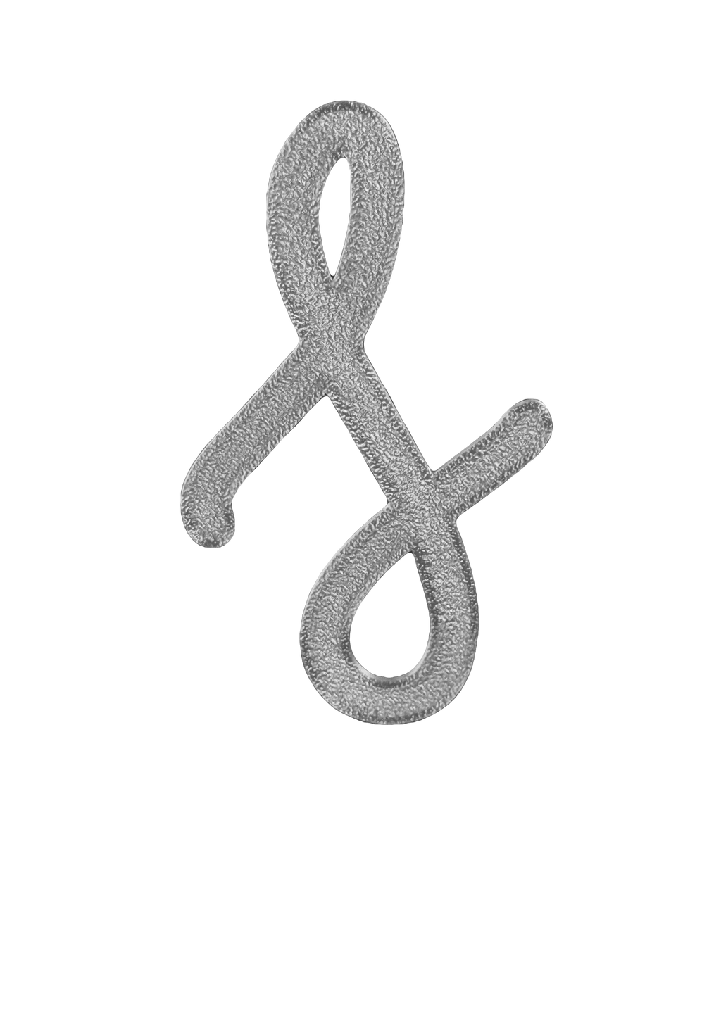 Individual Letters - Cursive Font