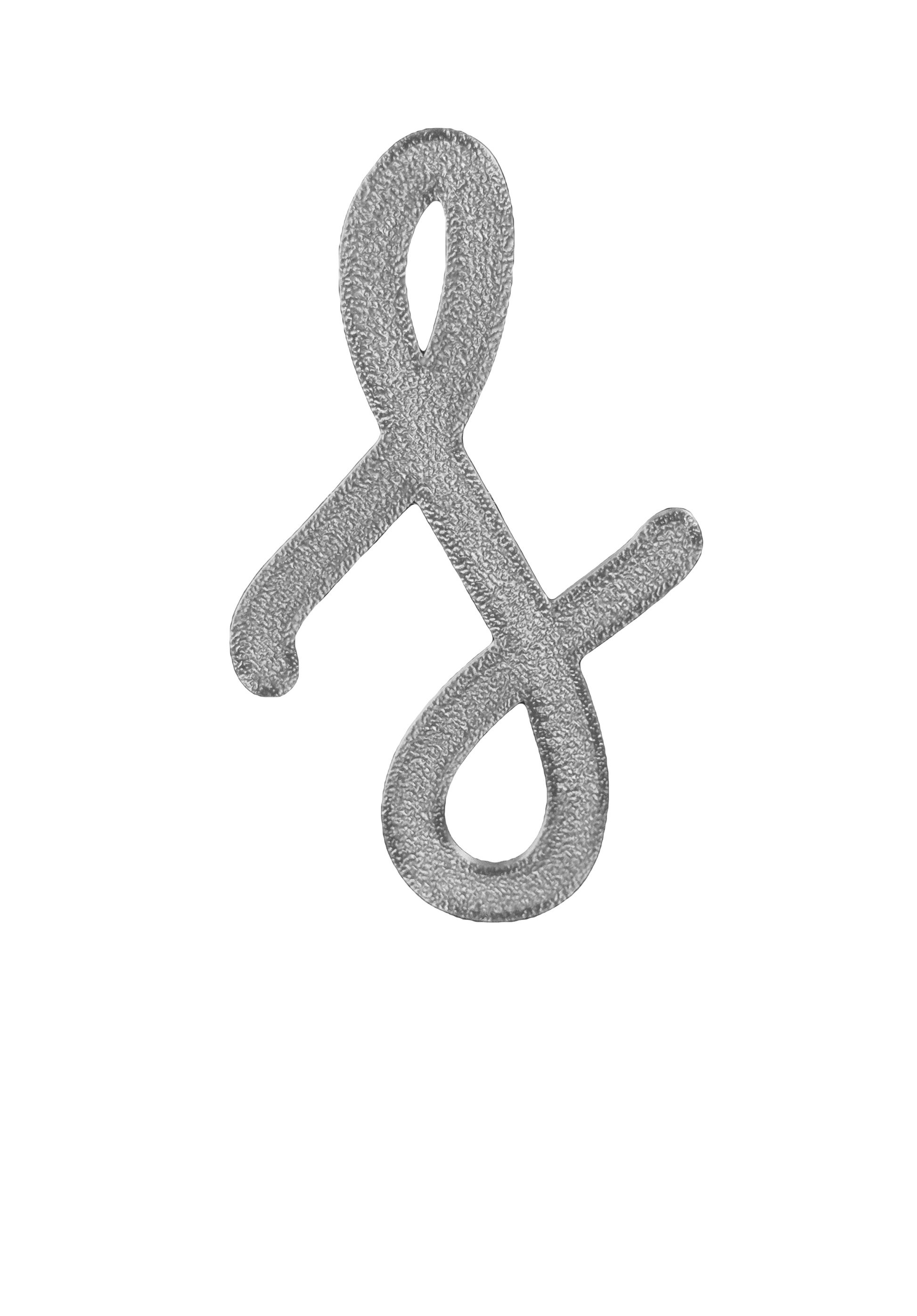 Individual Letters - Cursive Font