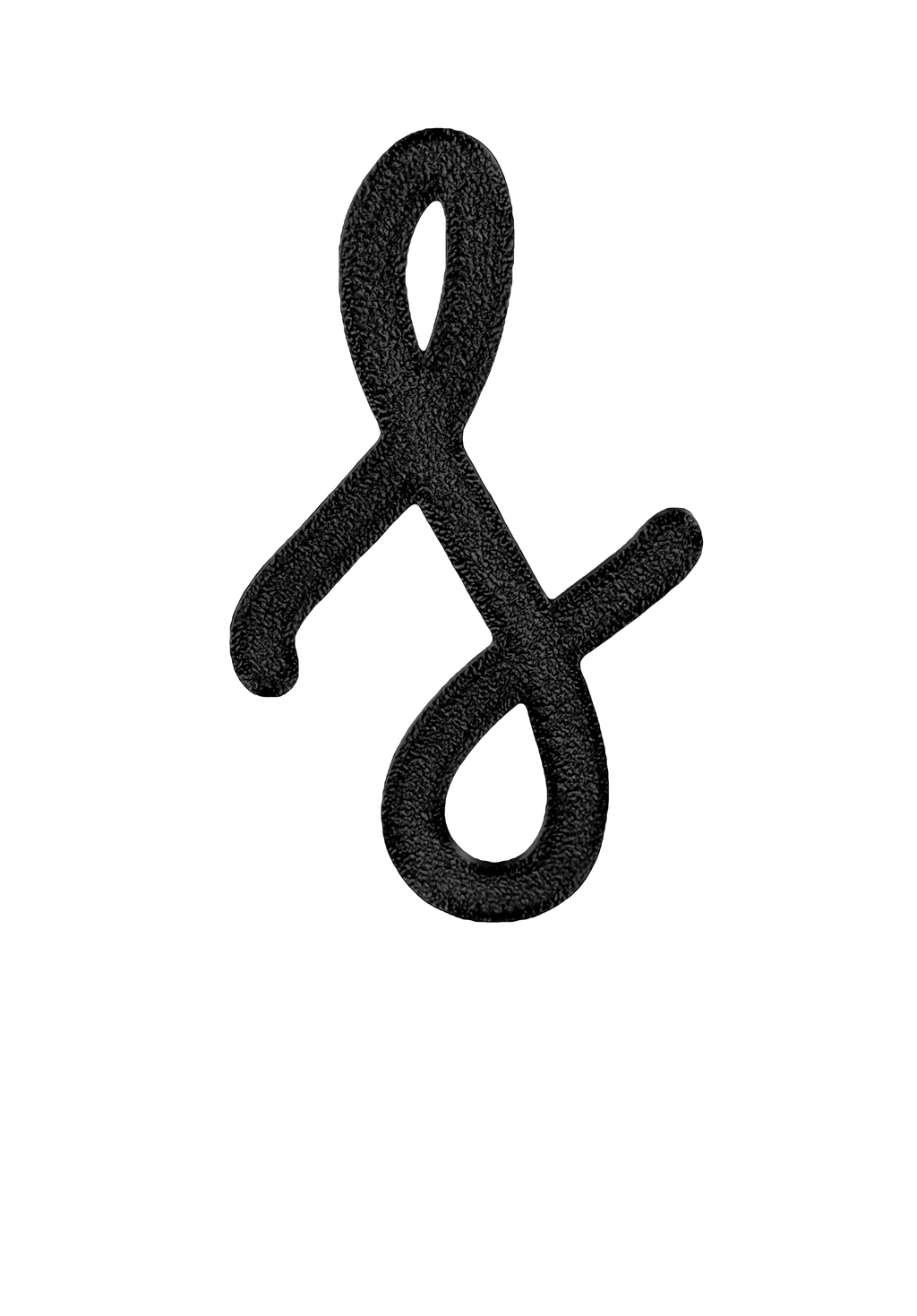 Individual Letters - Cursive Font