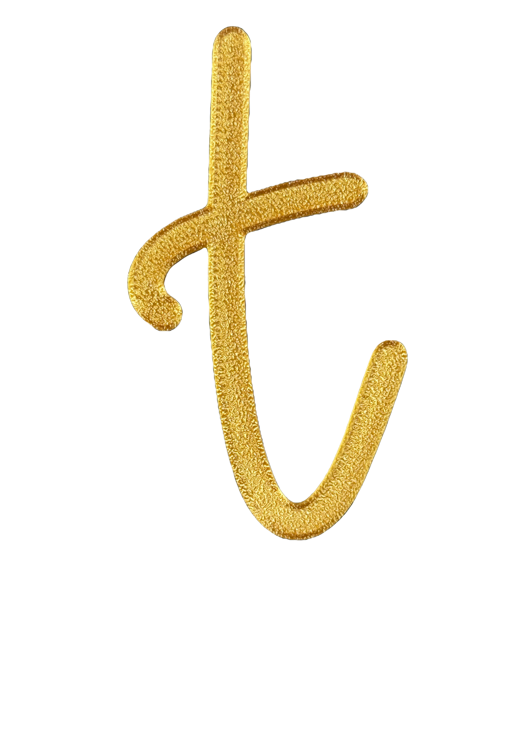 Individual Letters - Cursive Font