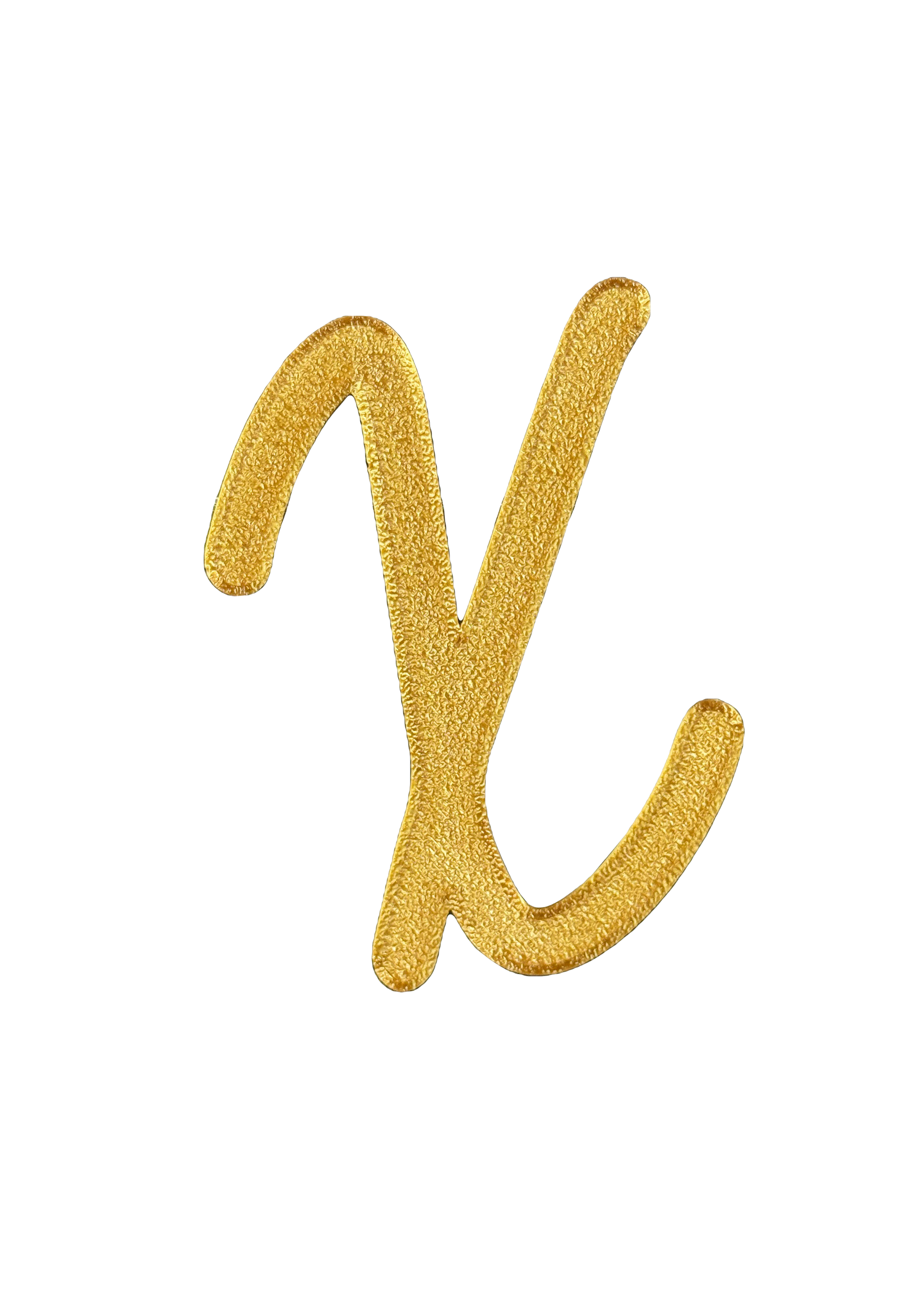 Individual Letters - Cursive Font