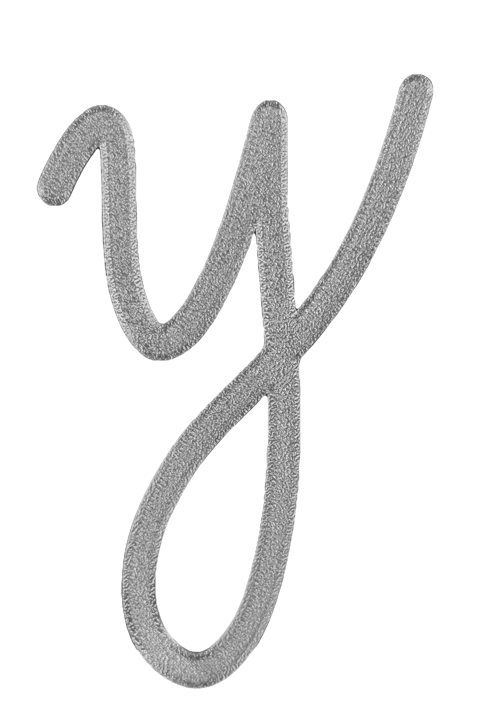 Individual Letters - Cursive Font