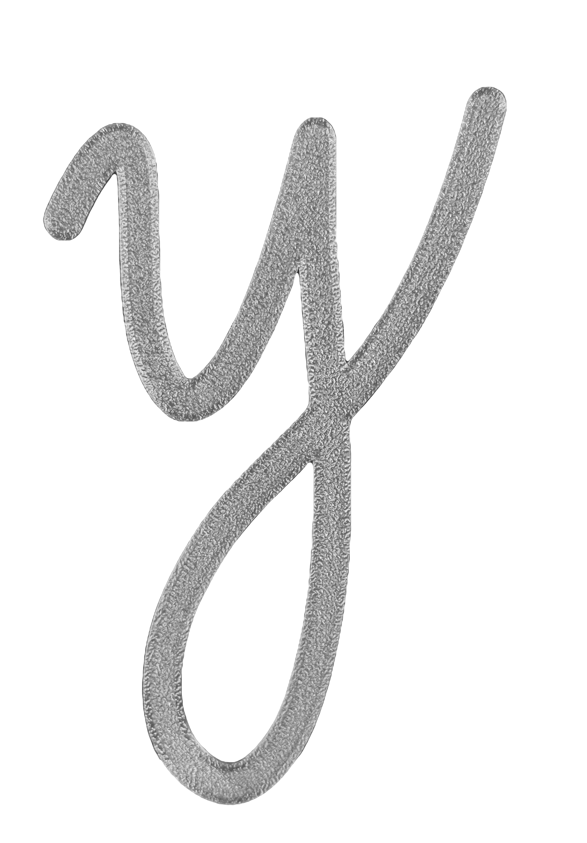 Individual Letters - Cursive Font