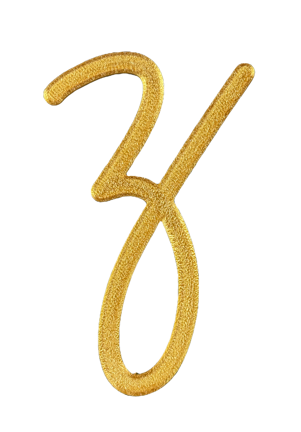 Individual Letters - Cursive Font