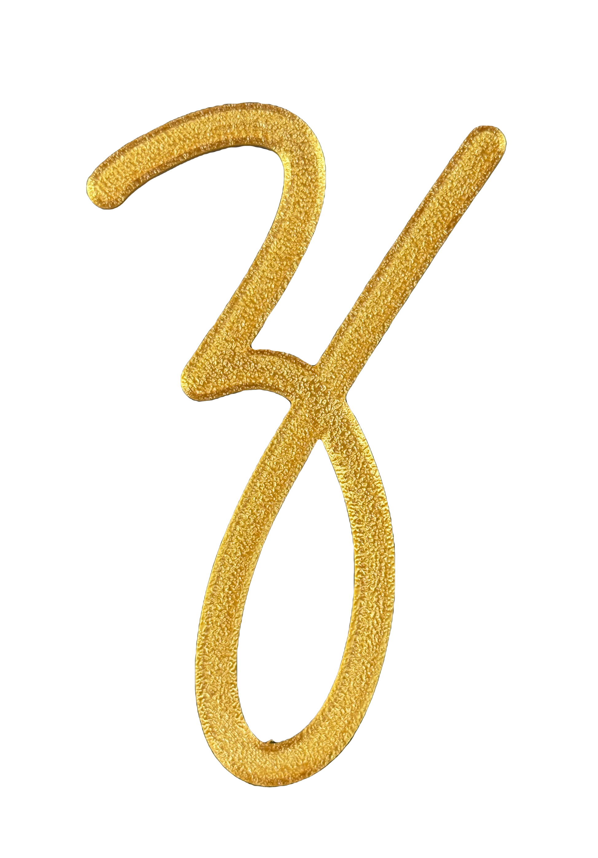 Individual Letters - Cursive Font