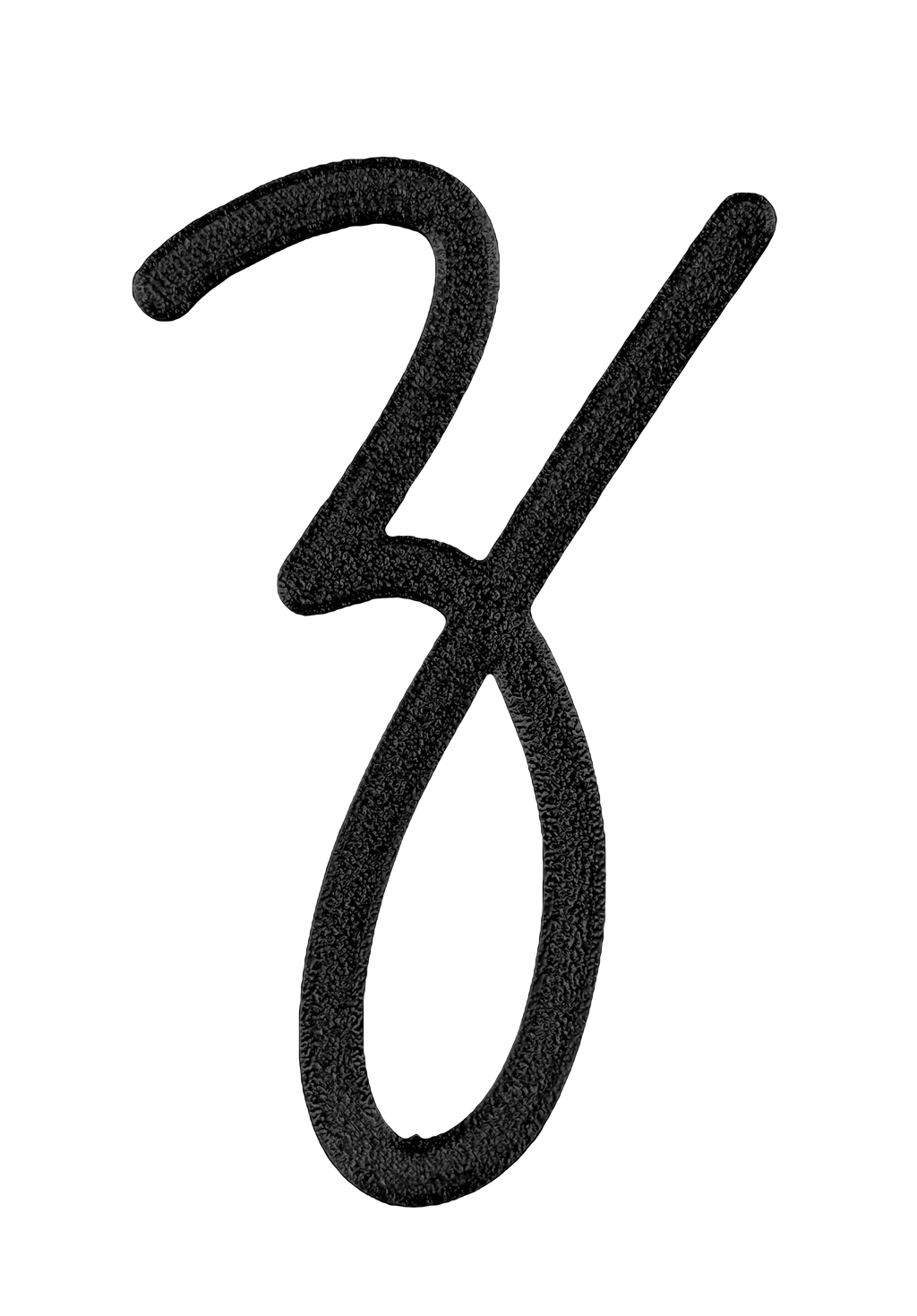 Individual Letters - Cursive Font