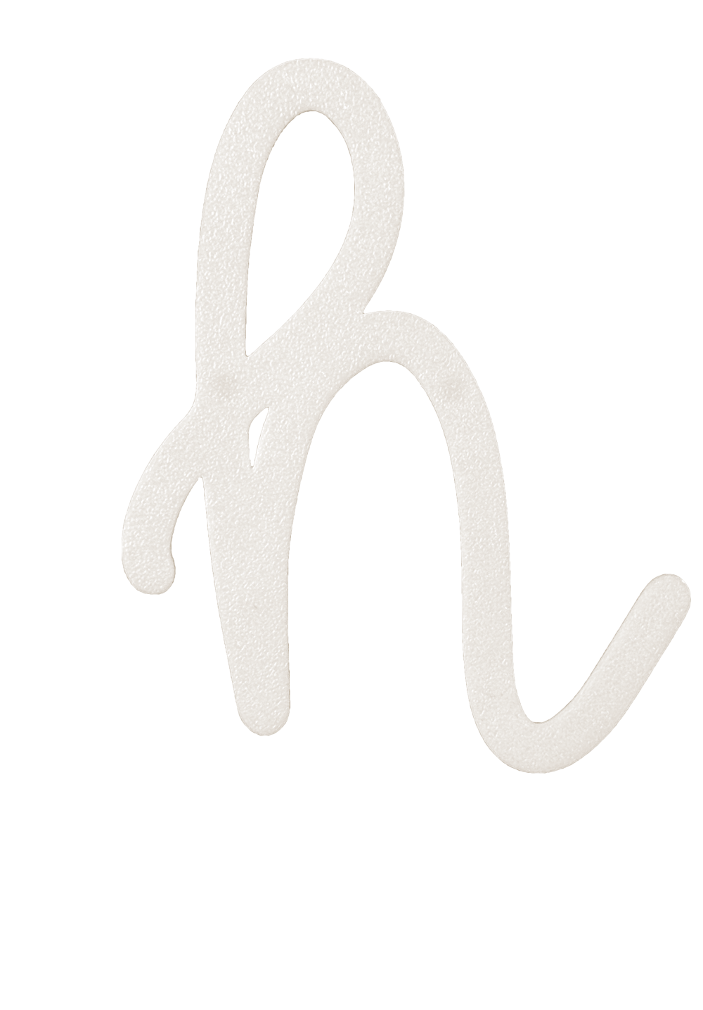 Individual Letters - Cursive Font