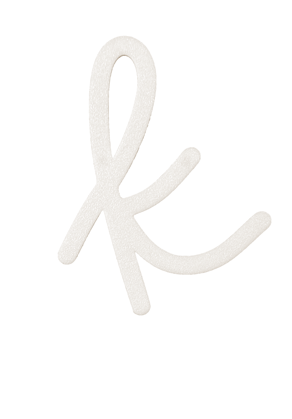 Individual Letters - Cursive Font