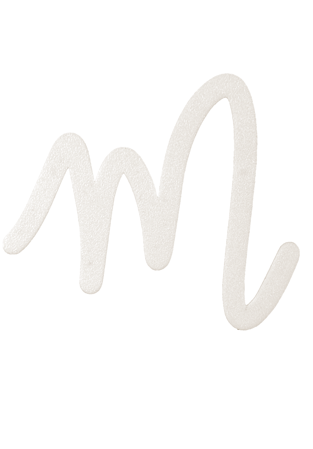 Individual Letters - Cursive Font