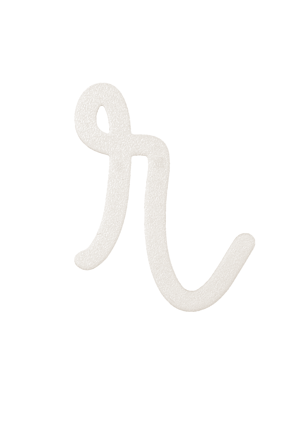 Individual Letters - Cursive Font