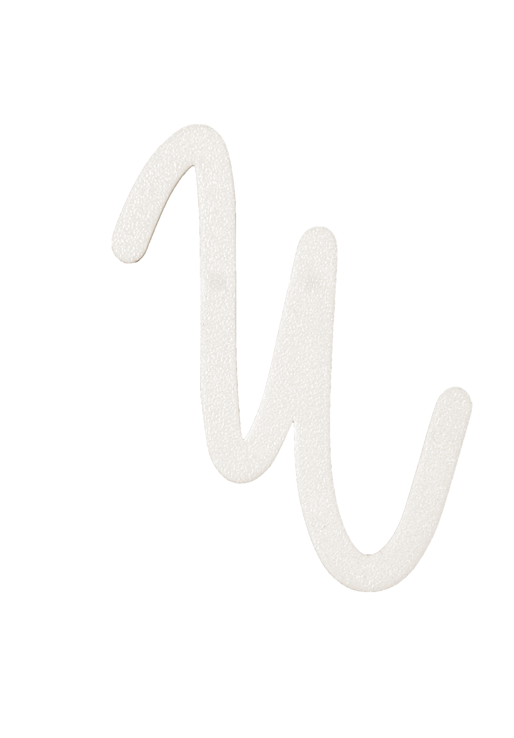 Individual Letters - Cursive Font