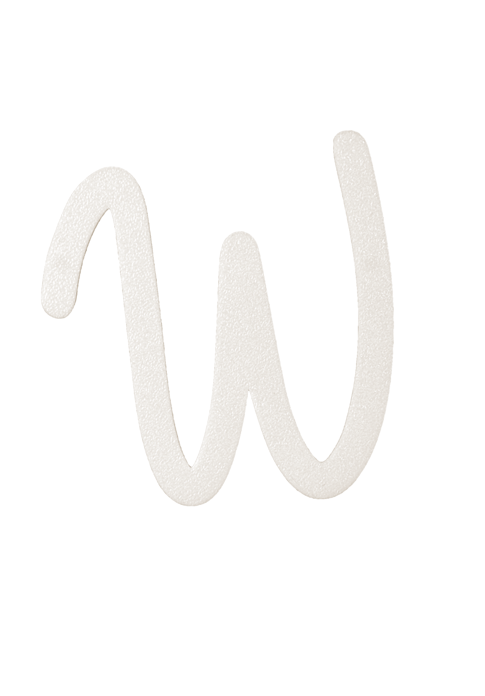 Individual Letters - Cursive Font