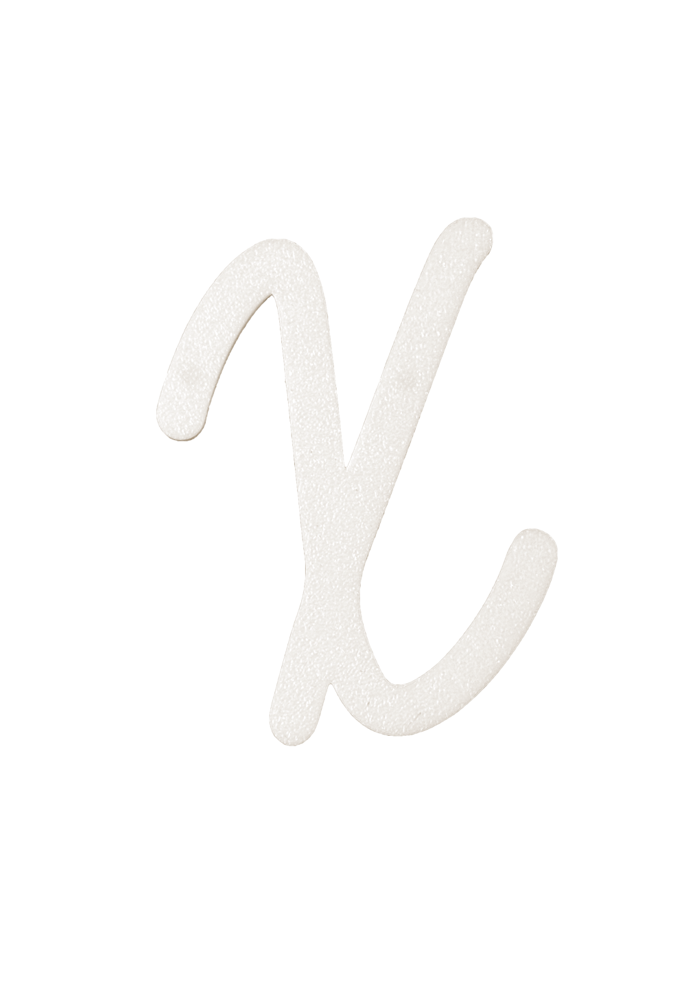 Individual Letters - Cursive Font