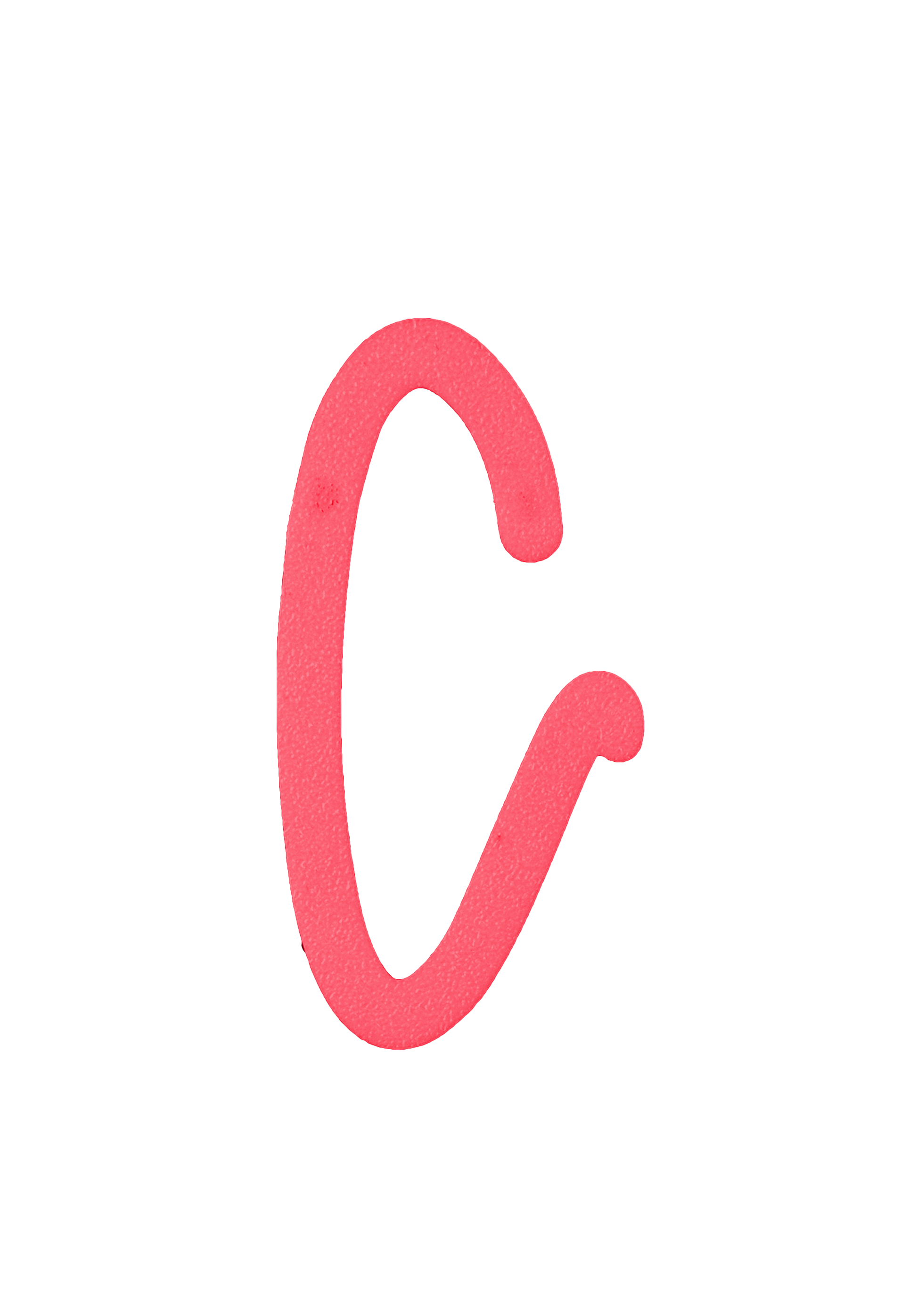 Individual Letters - Cursive Font
