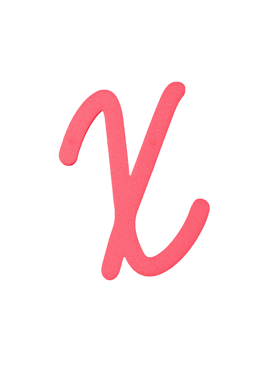 Individual Letters - Cursive Font