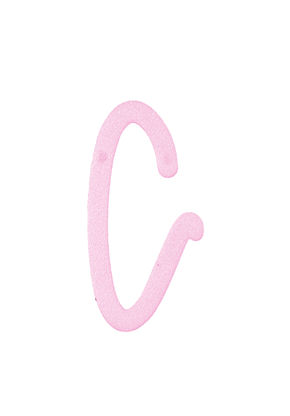 Individual Letters - Cursive Font