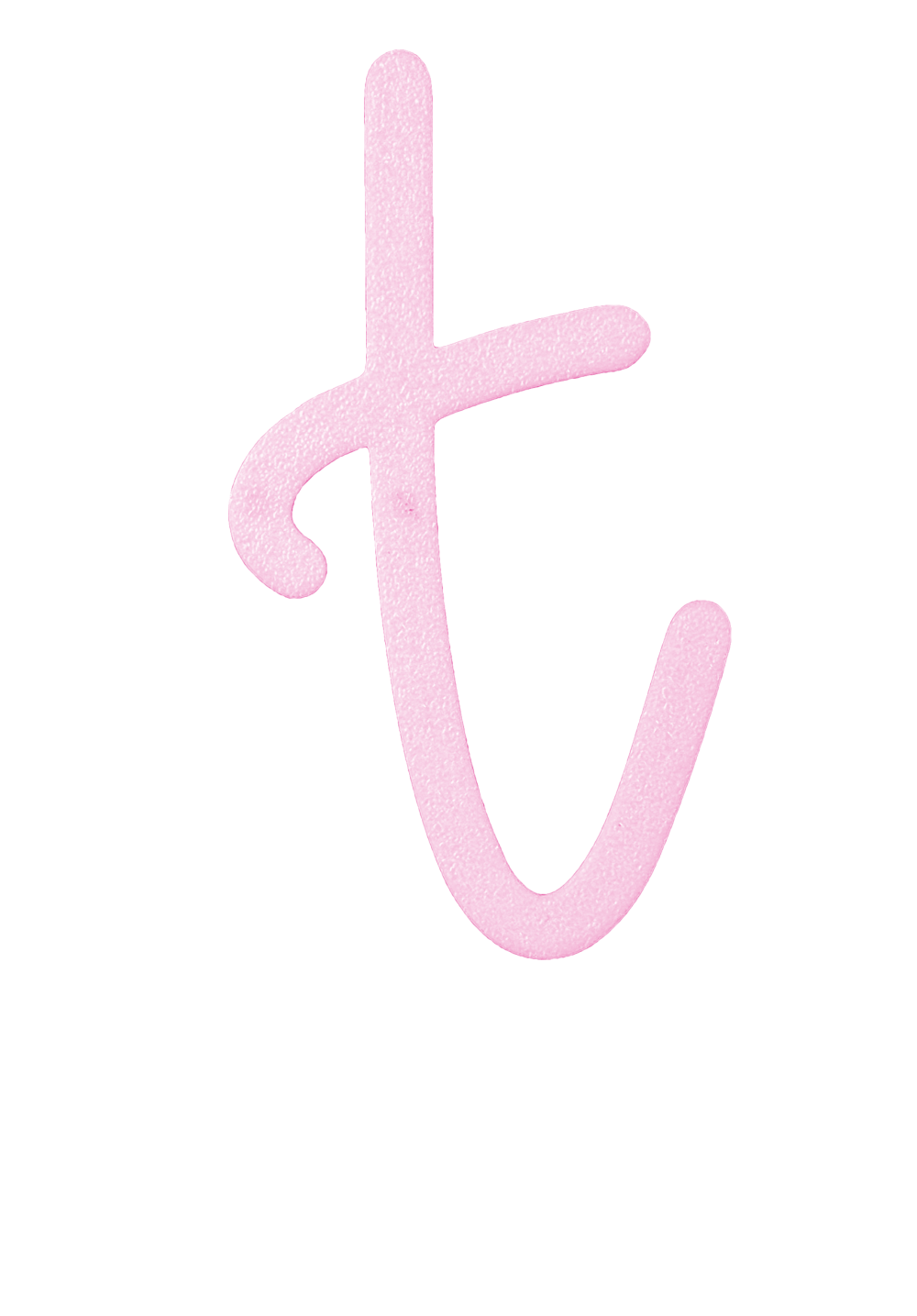 Individual Letters - Cursive Font