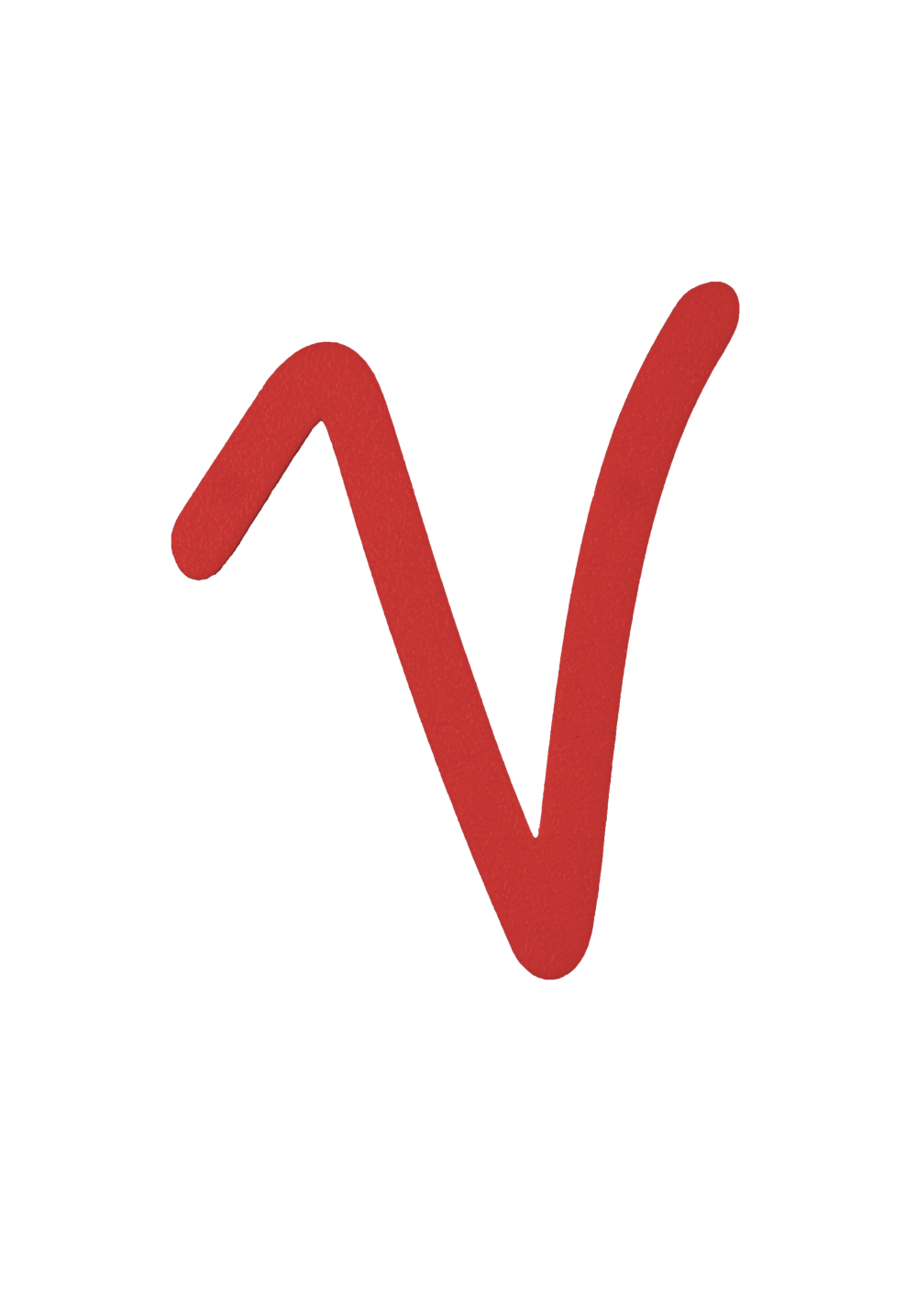 Individual Letters - Cursive Font