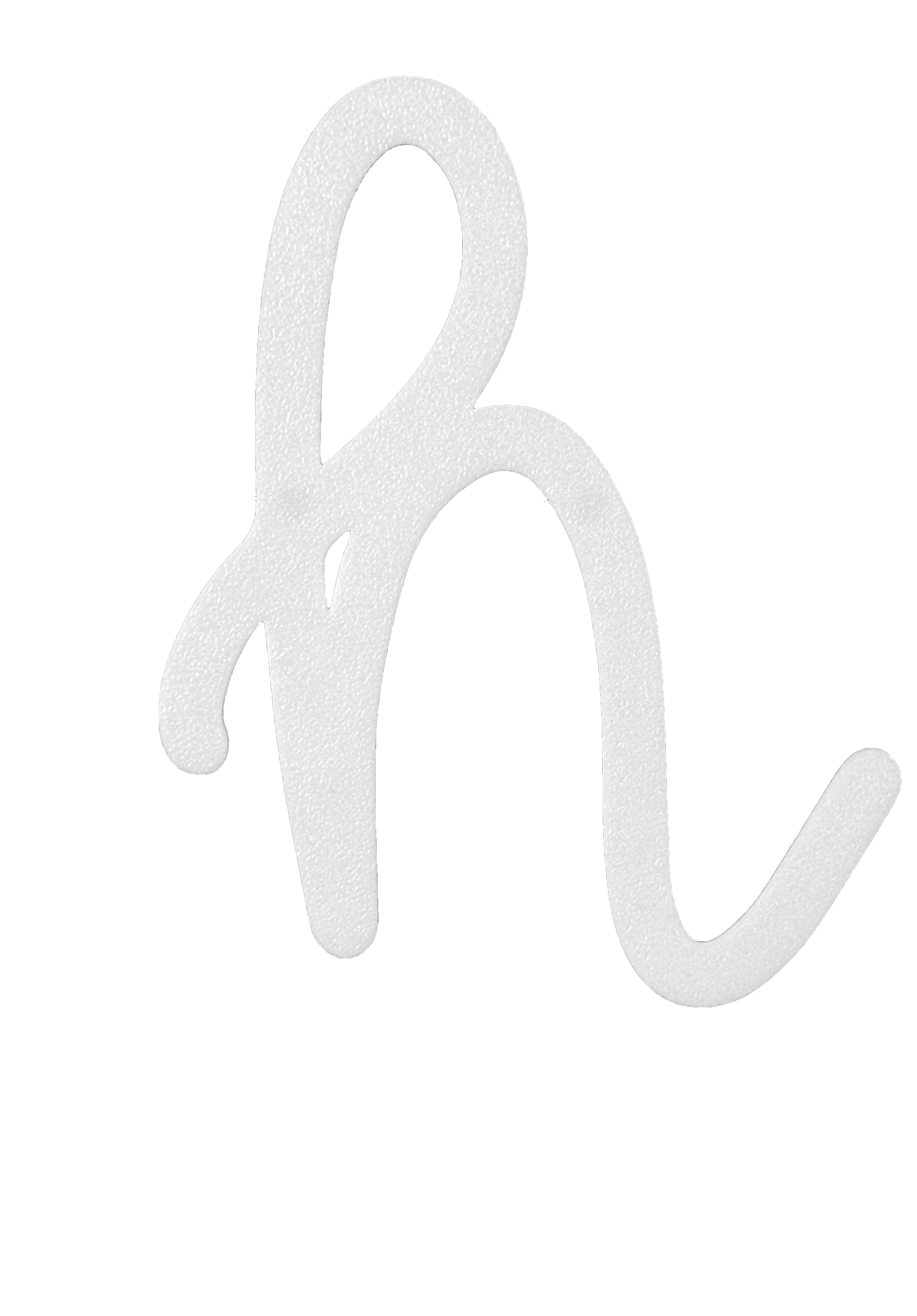 Individual Letters - Cursive Font