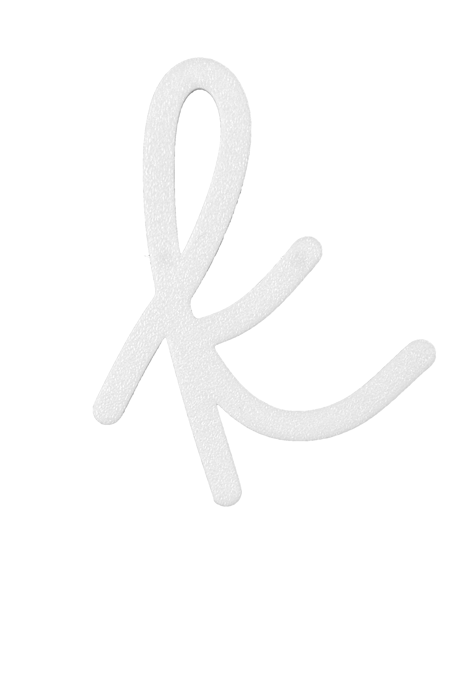 Individual Letters - Cursive Font