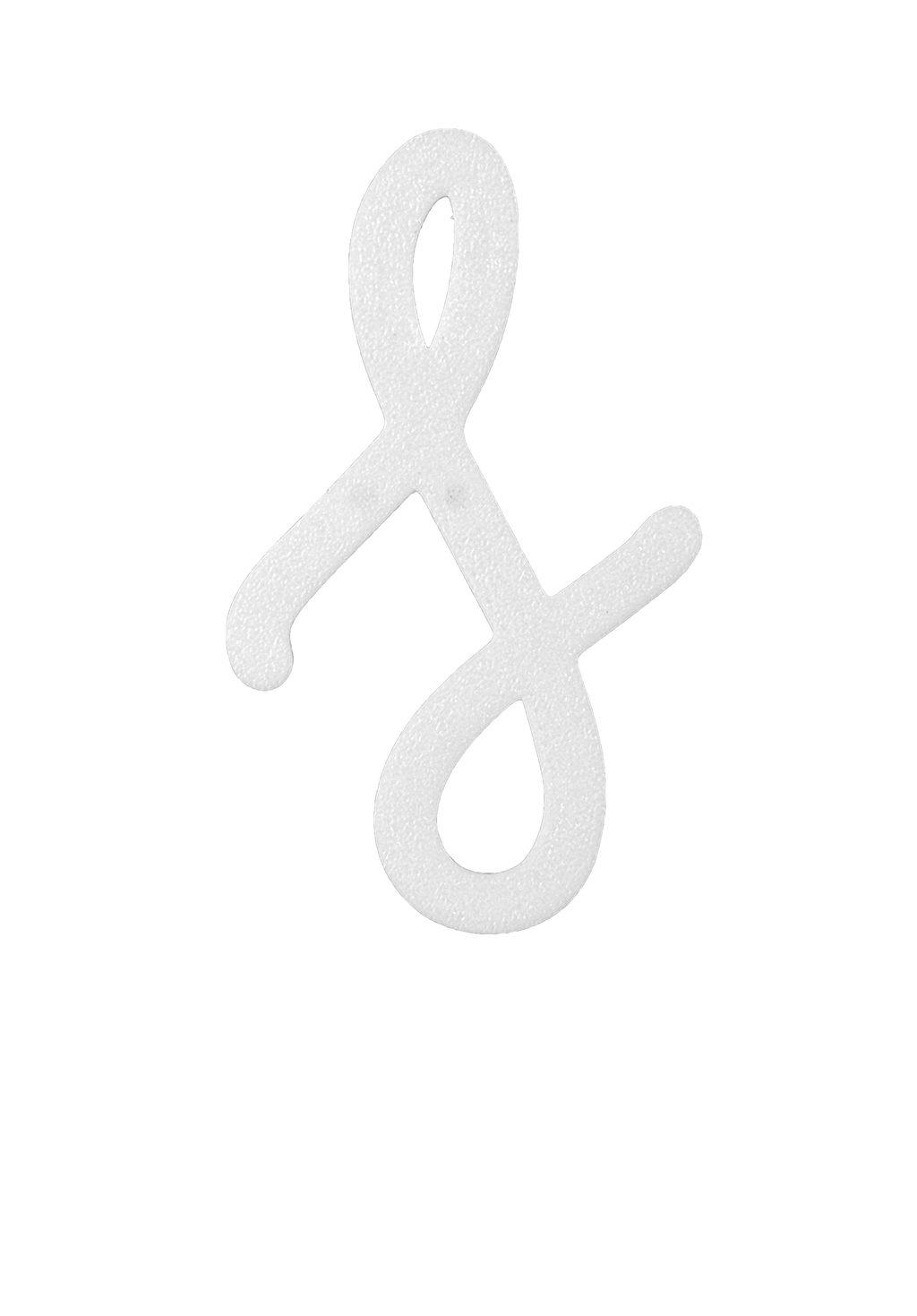 Individual Letters - Cursive Font